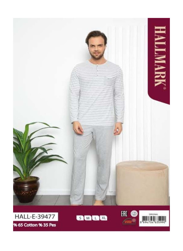 Мужской Комплект с Брюками (S+M+L+XL) HALLMARK HALL.E39477_ORI — прямые поставки из Турции