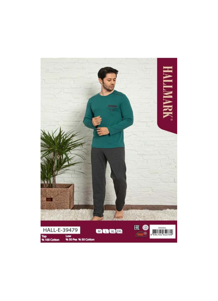 Мужской Комплект с Брюками (M+L+XL+2XL) HALLMARK HALL.E39479_ORI — оптом от турецкой фабрики