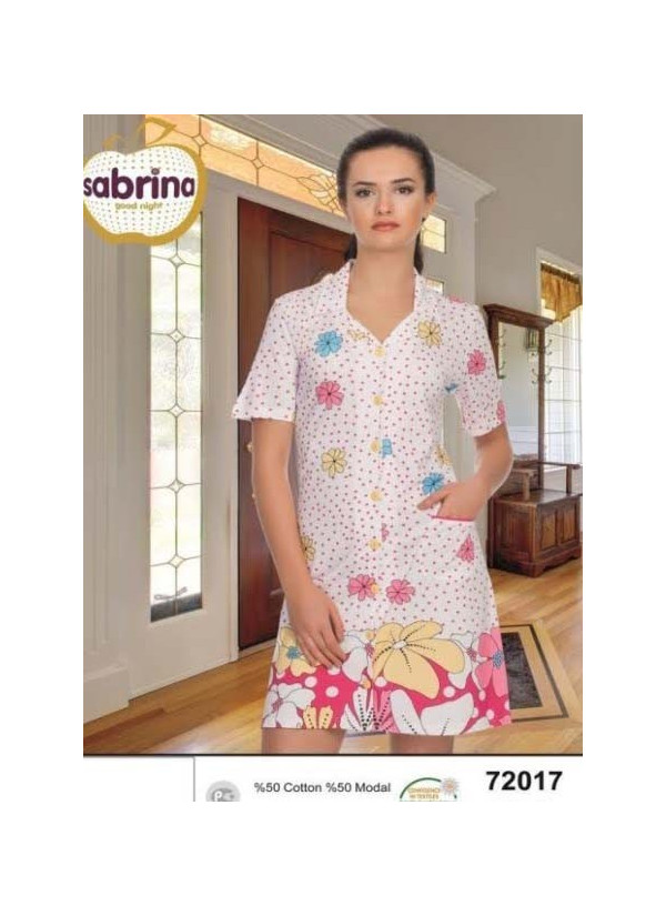 SAB.B72017_FSY Women's Robe (S+M+L+XL) — Istanbul wholesale supplier
