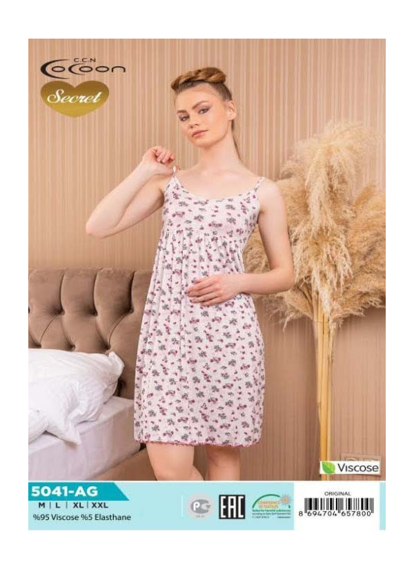 COC.5041.AG_ORI Nightdress (M+L+XL+XXL) — Turkey wholesale collection