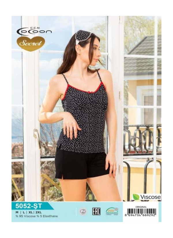 COC.5052.ST_ORI Shorts Homewear Set (M+L+XL+2XL) — Turkey wholesale collection