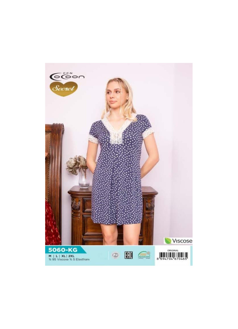 COC.5060.KG_ORI Nightdress (M+L+XL+XXL) — Istanbul wholesale supplier