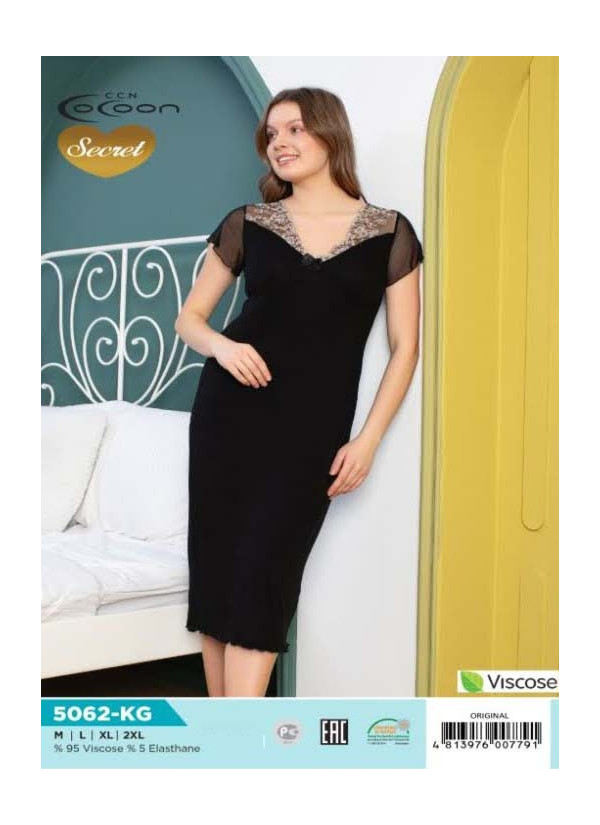 COC.5062.KG_ORI Nightdress (M+L+XL+XXL) — Istanbul wholesale supplier