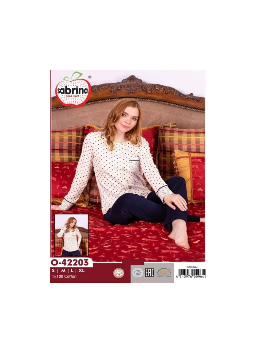SAB.O42203_ORI Pants Homewear Set (S+M+L+XL) — direct Turkish factory supply