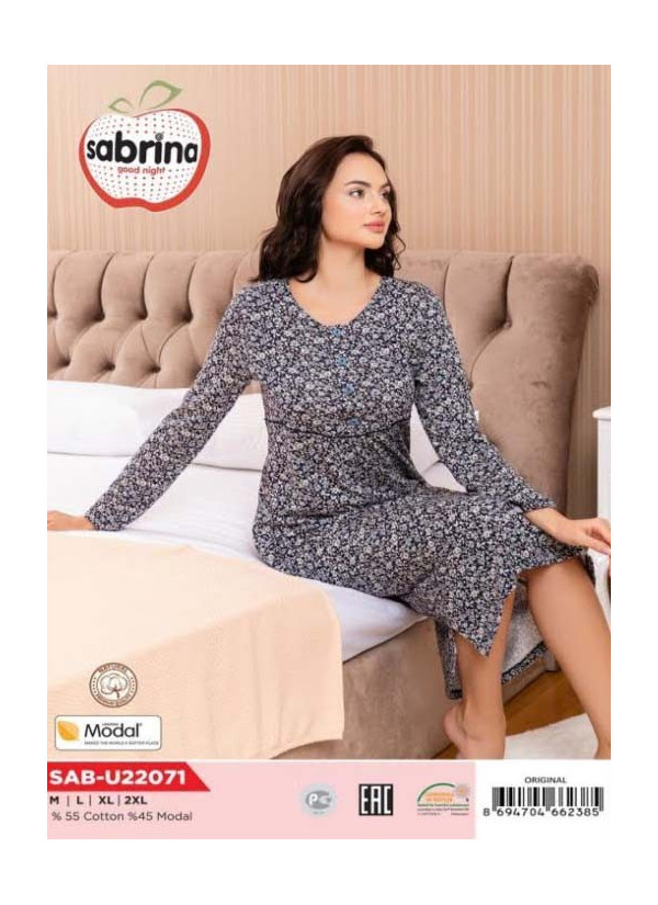 SAB.U22071_ORI Nightdress (M+L+XL+XXL) 2