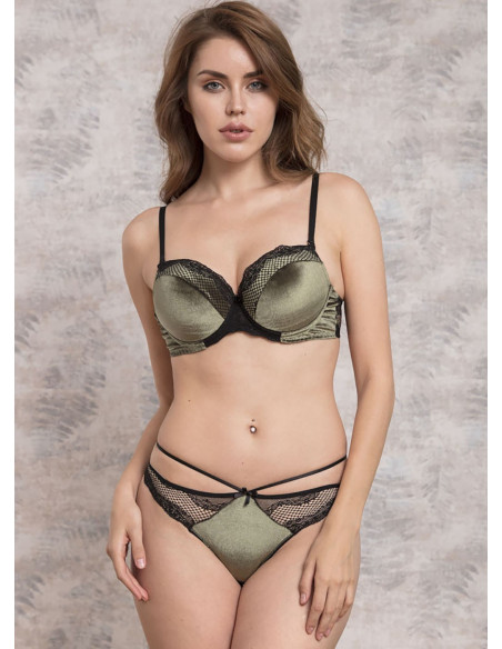 Anil 4736 KHAKI Lace Bra — Turkish textile wholesale