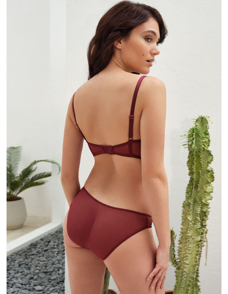 Anil 4816 RED Lace Bra — factory-direct from Turkey