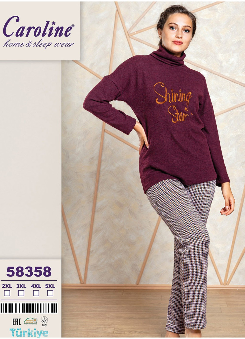 Комплект с Брюками (2XL+3XL+4XL+5XL) Caroline Caroline 58358 — оптом от турецкой фабрики