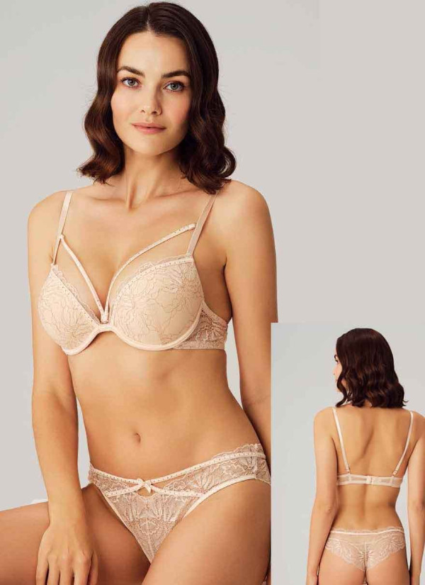 Anil 4830 SOLMON Bra and Briefs Set — Turkey wholesale collection