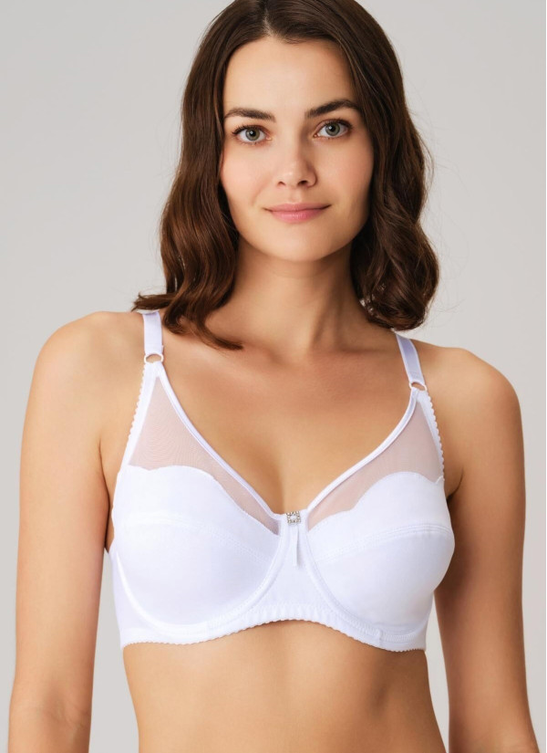 Anil 3525 WHITE Bra — Turkish factory wholesale