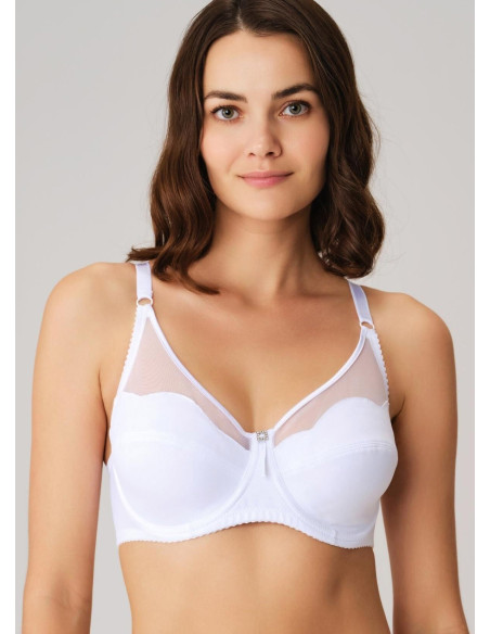Anil 3525 WHITE Bra — Turkish factory wholesale