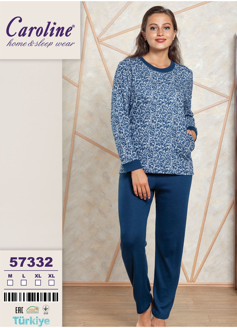 Пижама Комплект с Брюками 2-КА (M+L+XL+XL) Caroline Caroline 57332 — оптом для магазинов и бутиков