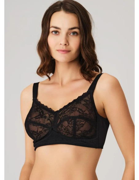 Anil 3769 BLACK Lace Bra — factory-direct from Turkey