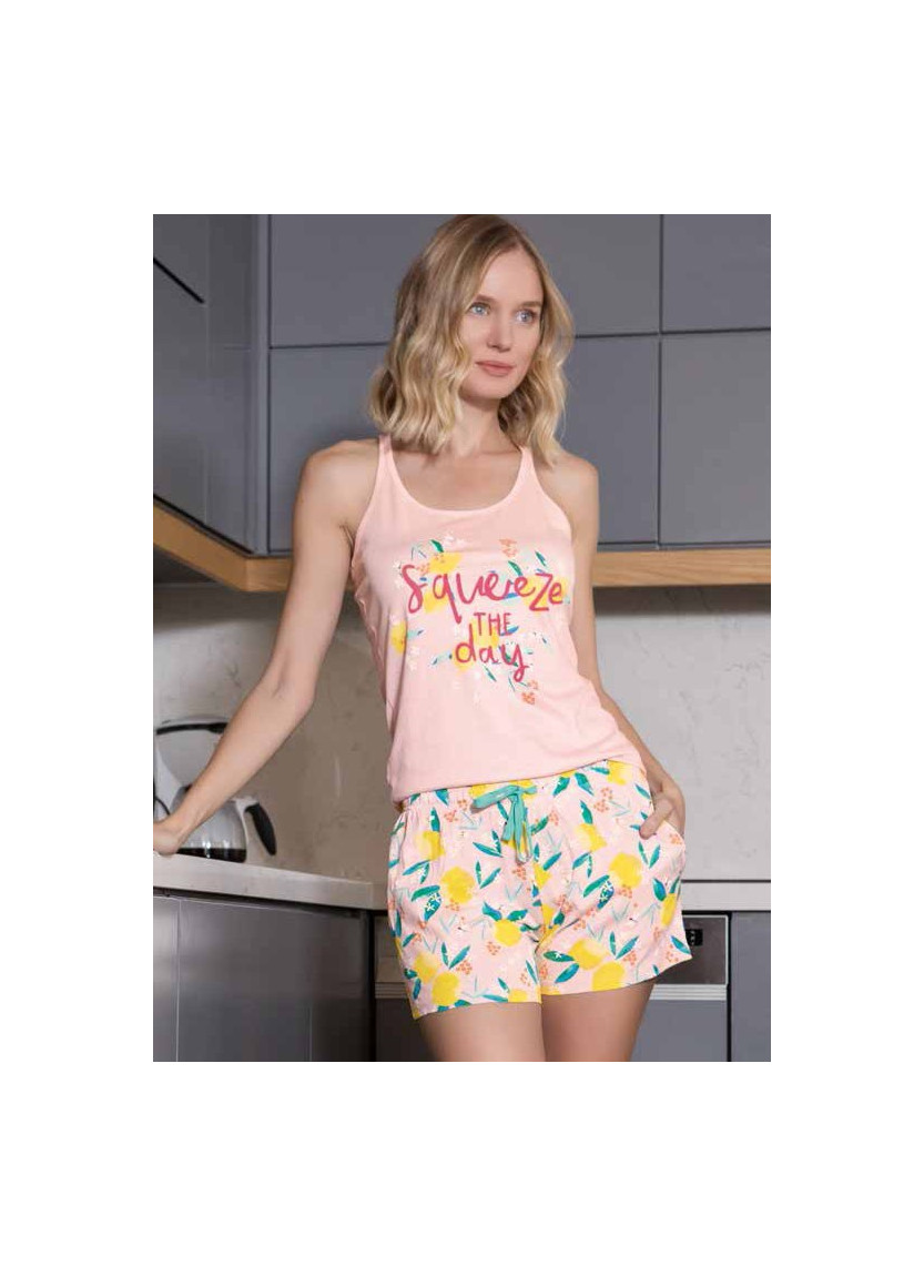 Monamise 20045 STK Modal Shorts Homewear Set (S+M+L+XL) — wholesale for boutiques