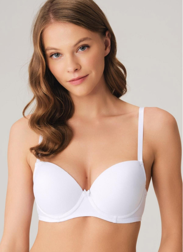 Anil 3112 Beyaz Bra — Turkish textile wholesale
