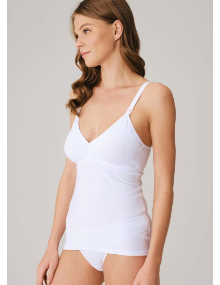 Anil 8527 WHITE Tank Top — Turkish textile wholesale