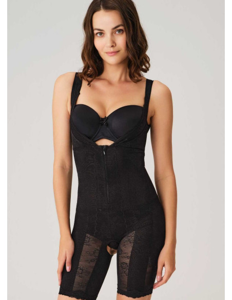 Anil 2513 BLACK Bodysuit — direct Turkish factory supply