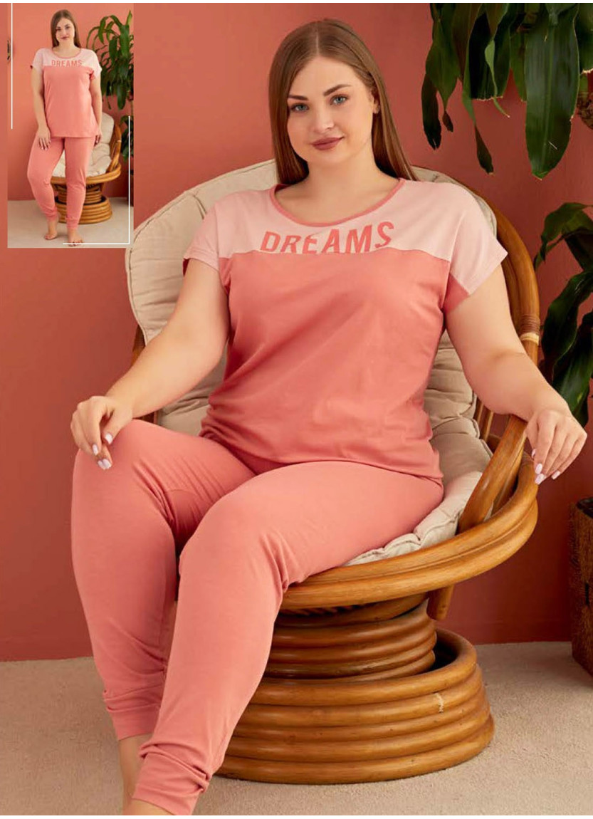 MissTiko M-469 STK Pants Homewear Set (2XL+3XL+3XL+4XL+5XL) — Turkish factory wholesale