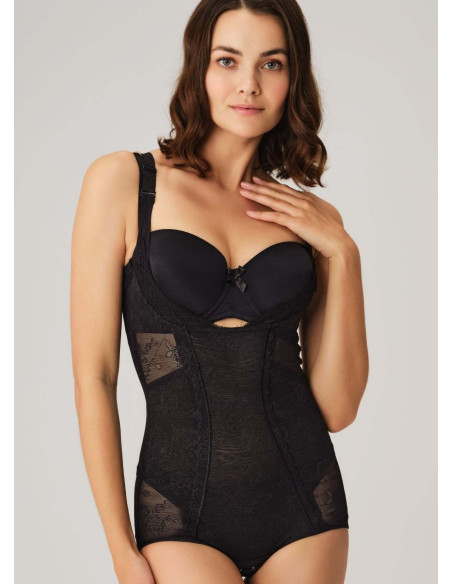 Anil 2518 BLACK Bodysuit — Turkish textile wholesale
