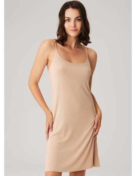 Anil 0625 SKIN Viscose Dress — Turkish factory wholesale
