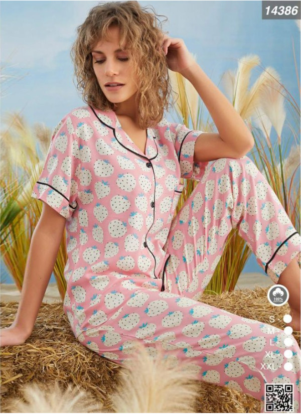 SEAMLIFE 14386 STK Pants Homewear Set (S+M+L+XL+XXL) — wholesale from Turkey