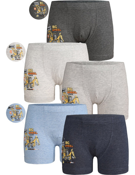 Donella 7524Y1 Оптом Турция Фабрика Трусики для Мальчиков Boxer (Ассорти) 10 шт/уп Donella 7524Y1 Купить Оптом с Турции