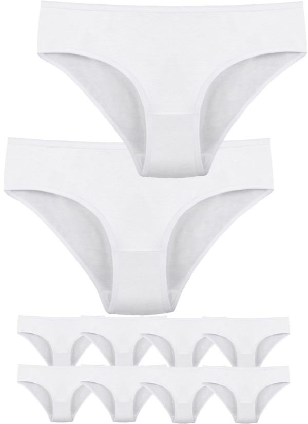 Donella 5195 10-Pack Girls' Briefs — Turkish textile wholesale