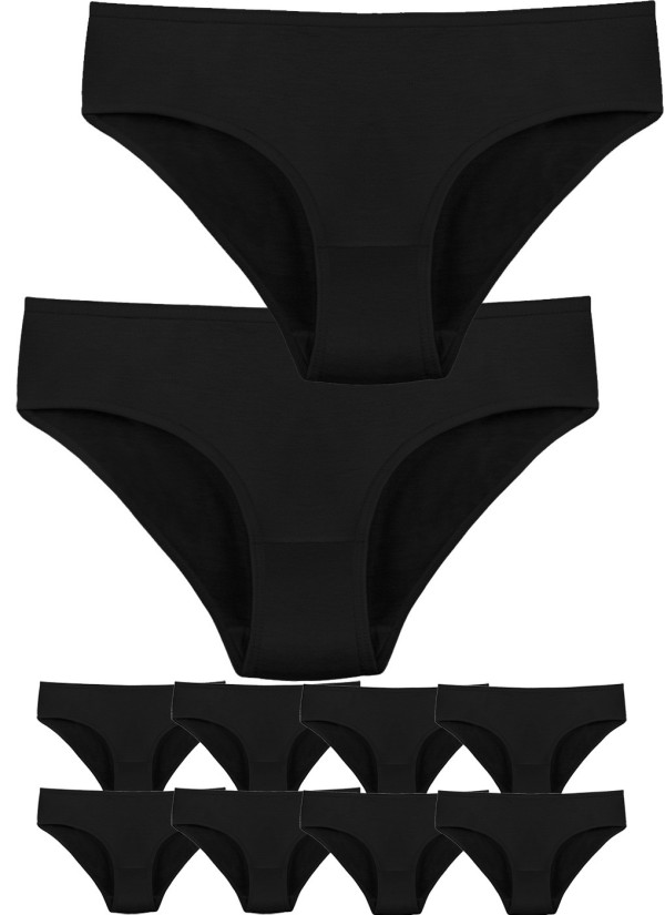 Donella 5195S 10-Pack Girls' Briefs — Turkey wholesale collection