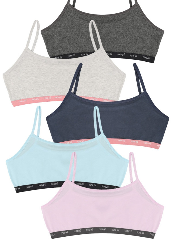 Donella 5971PD4 Assorted 10-Pack Bra — Turkish factory wholesale