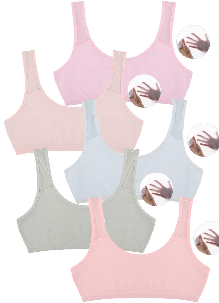 Donella 6071P Assorted 10-Pack Bra — Turkish factory wholesale