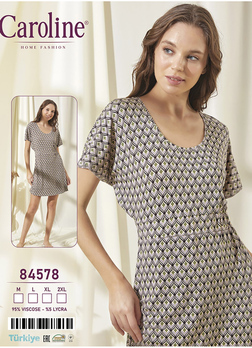 Ночная Сорочка (M+L+XL+XXL) Caroline Caroline 84578 — фабричная коллекция оптом