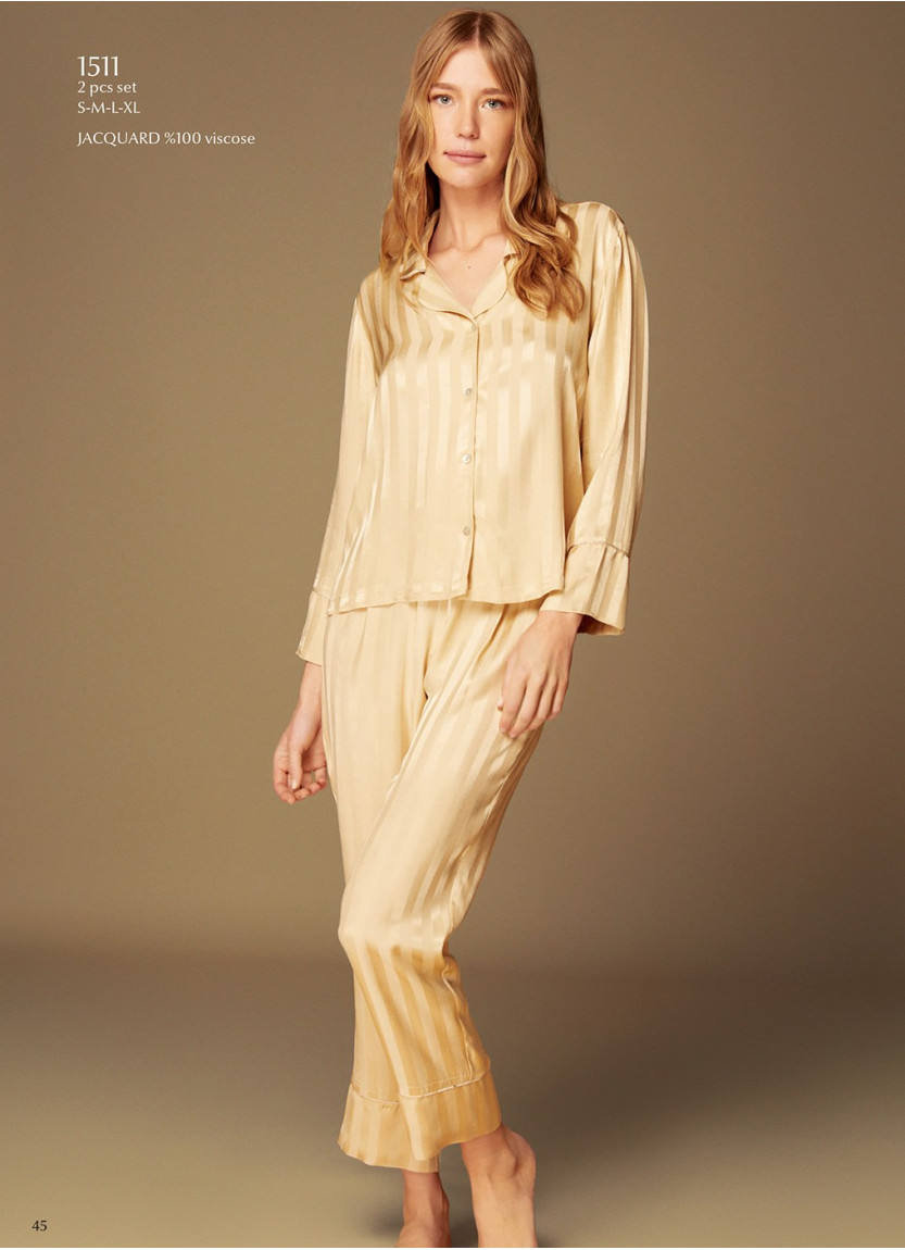 Bonjour Madame 1511 Pants Homewear Set — Turkish textile wholesale