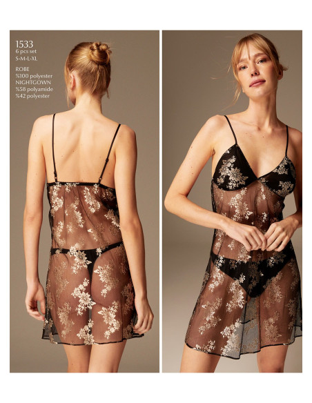 Bonjour Madame 1533 Pants Homewear Set — factory-direct from Turkey