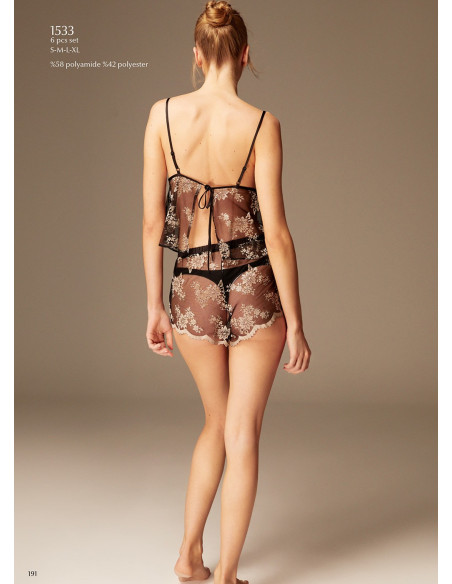 Bonjour Madame 1533 Pants Homewear Set — direct Turkish factory supply