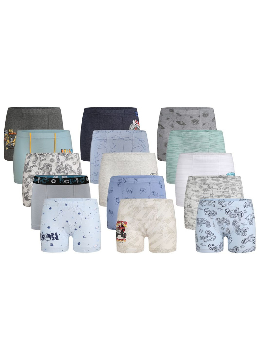 Donella 75F1 Assorted 10-Pack Boys' Boxer Briefs — Turkey wholesale collection