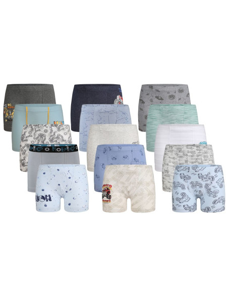 Donella 75F1 Assorted 10-Pack Boys' Boxer Briefs — Turkey wholesale collection