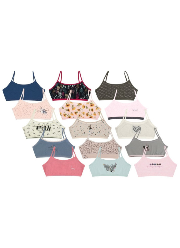 Donella 59F1 Assorted 10-Pack Bra — Turkish textile wholesale 2