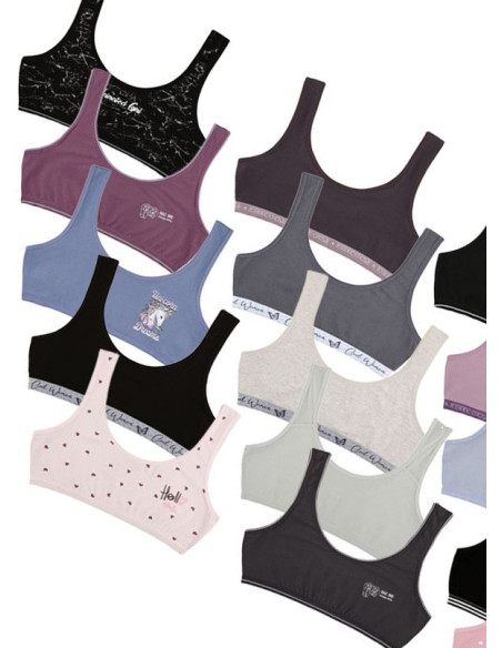 Donella 60F1 Assorted 10-Pack Bra — Turkey wholesale collection