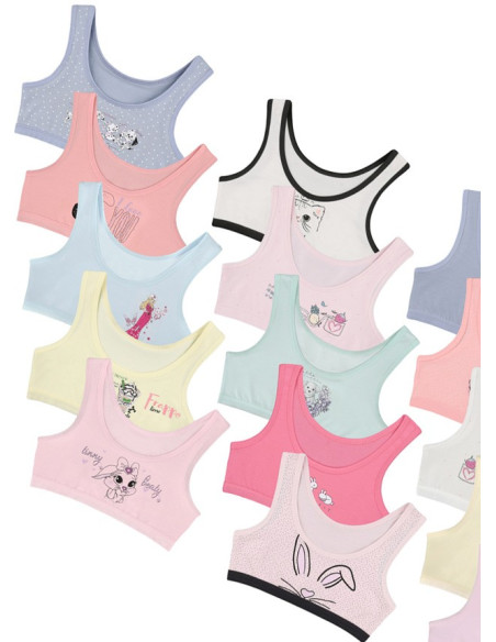 Donella 45F1 Assorted 10-Pack Bra — wholesale from Turkey