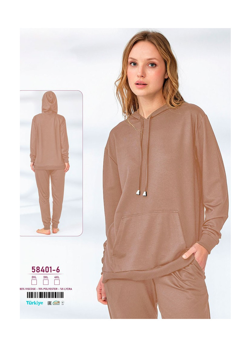 Женский Спортивный Костюм 2XL+3XL+4XL Caroline 58401-6 — прямые поставки из Турции