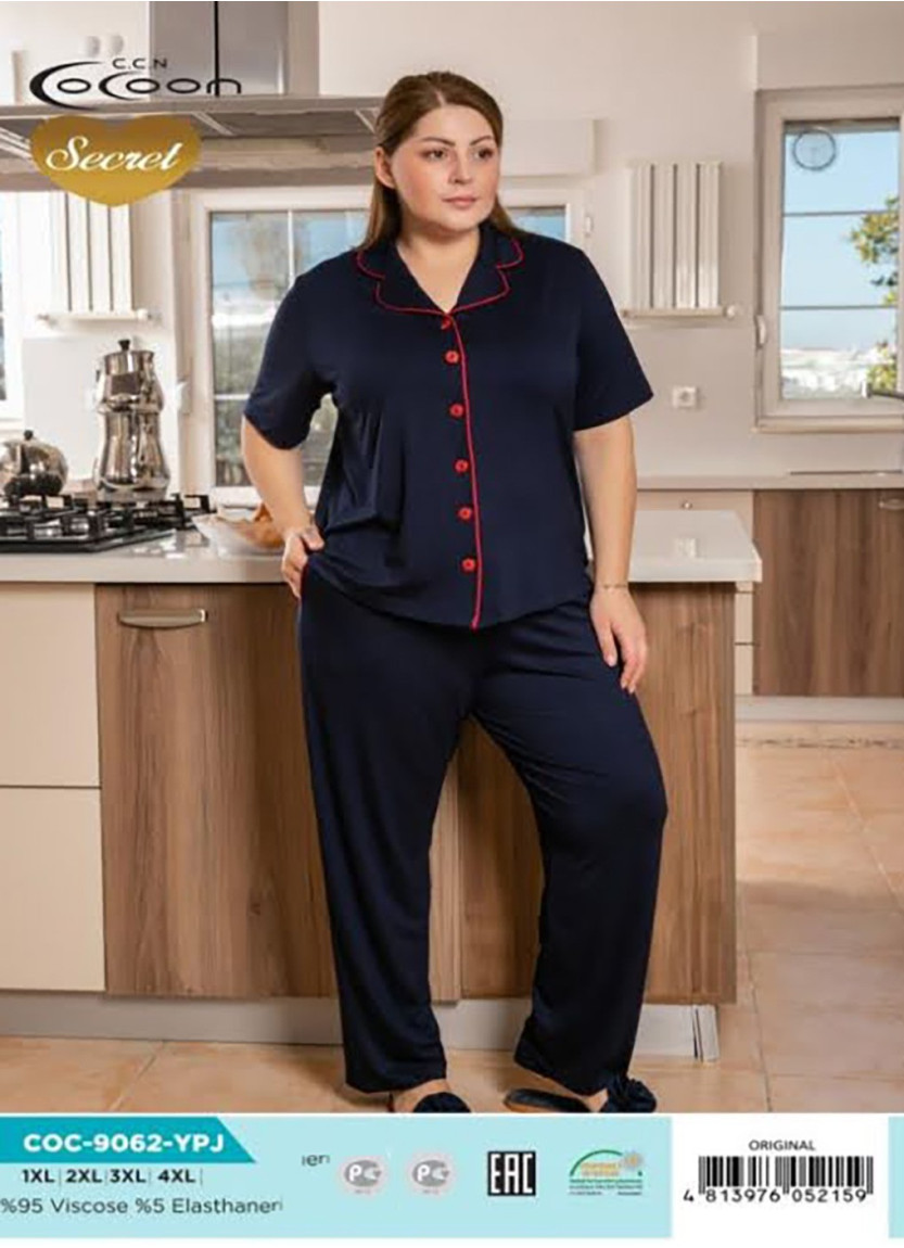 Комплект с брюками (XL+2XL+3XL+4XL) COCOON COC.9062.YPJ_ORI — турецкий текстиль оптом