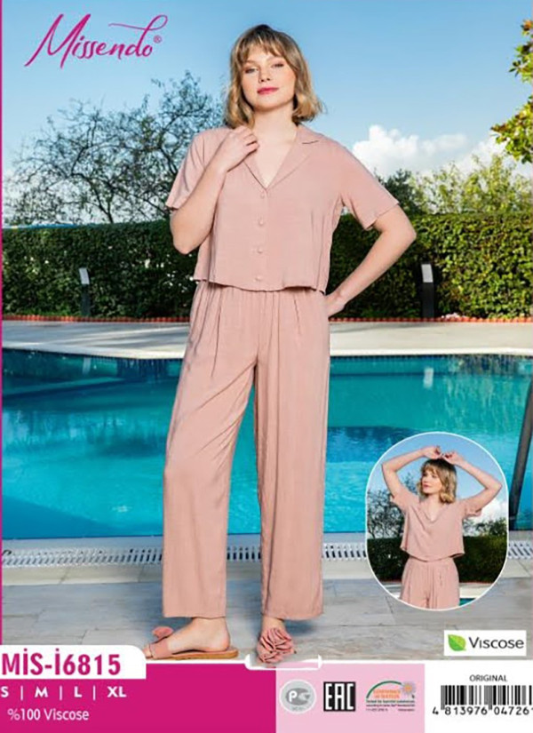 MİS-İ6815_ORI Pants Homewear Set (S+M+L+XL) — factory-direct from Turkey