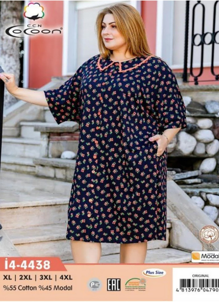CCNİ4-4438_ORI Women's Robe (XL+XXL+3XL+4XL) — Istanbul wholesale supplier