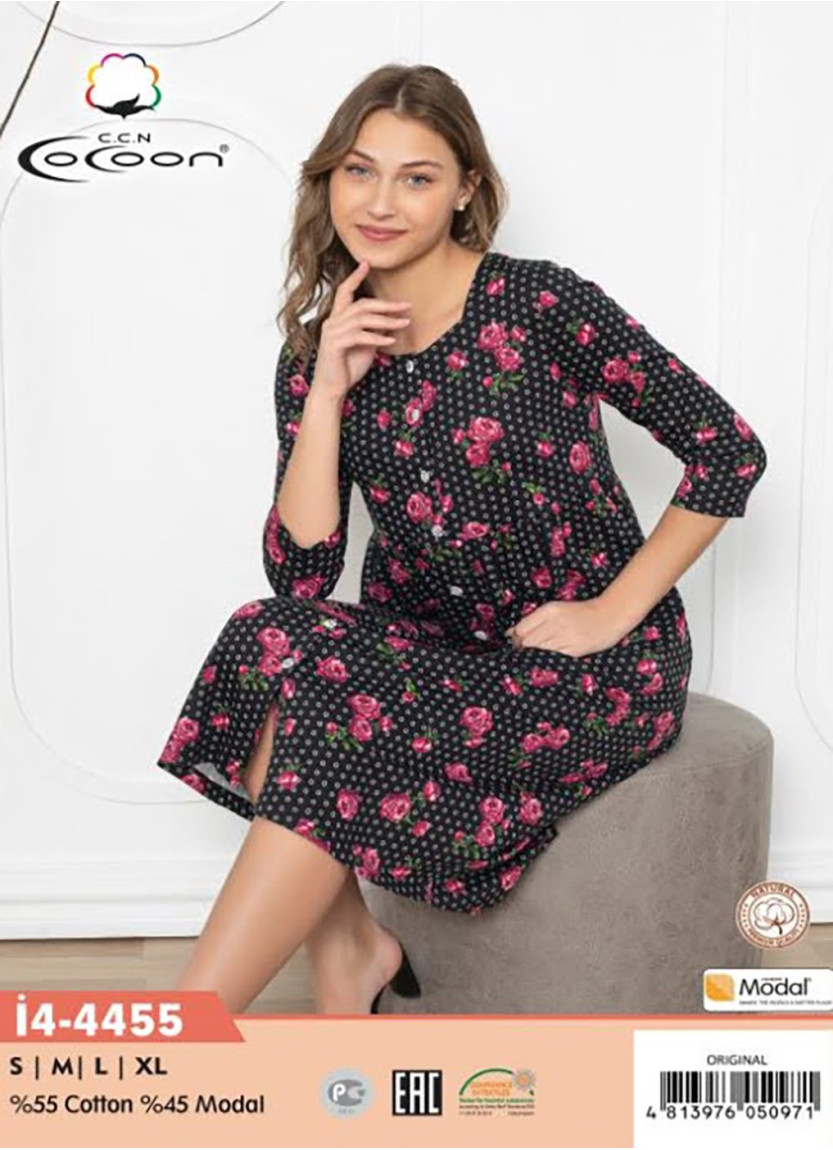CCNİ4-4455_ORI Women's Robe (S+M+L+XL) — Istanbul wholesale supplier