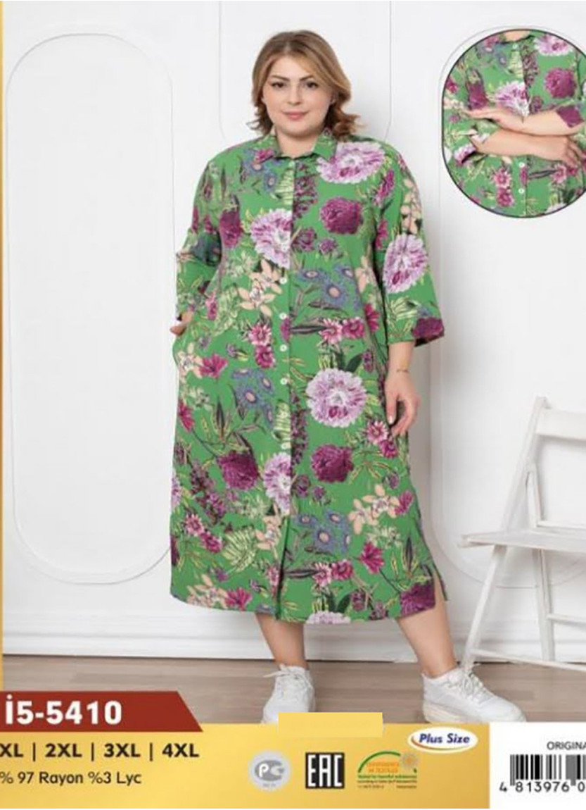 CCNİ5-5410_ORI Women's Robe (XL+XXL+3XL+4XL) — wholesale for boutiques