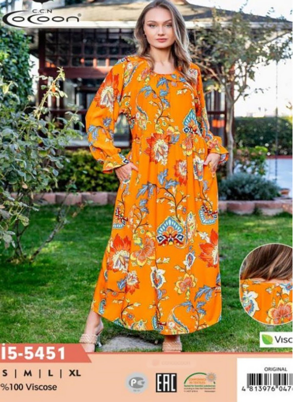 CCNİ5-5451_ORI Dress (S+M+L+XL) — Turkish textile wholesale