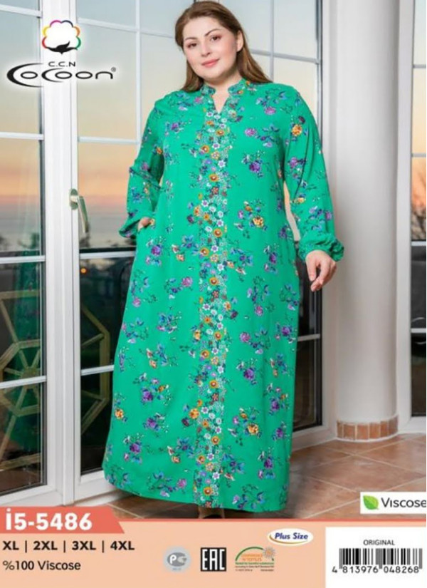 CCNİ5-5486_ORI Dress (XL+XXL+3XL+4XL) — Turkey wholesale collection