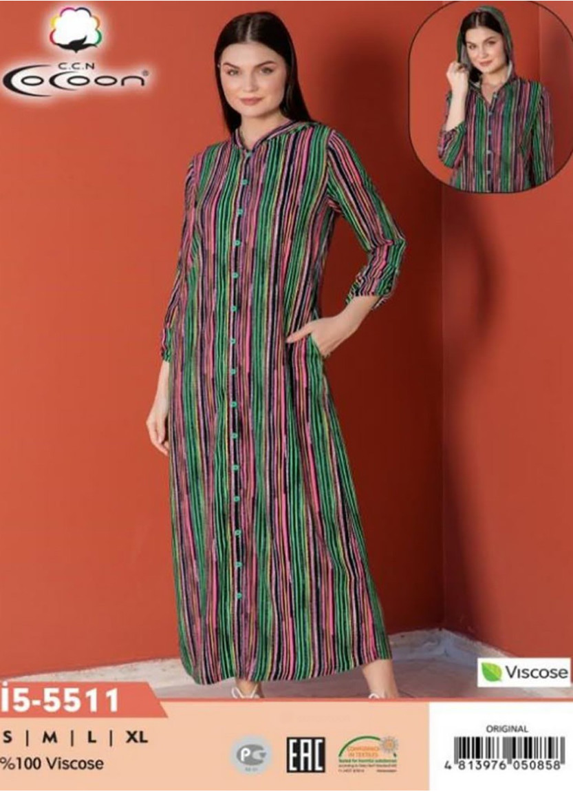 Халат Женский (S+M+L+XL) COCOON CCNİ5-5511_ORI — купить оптом со Стамбула