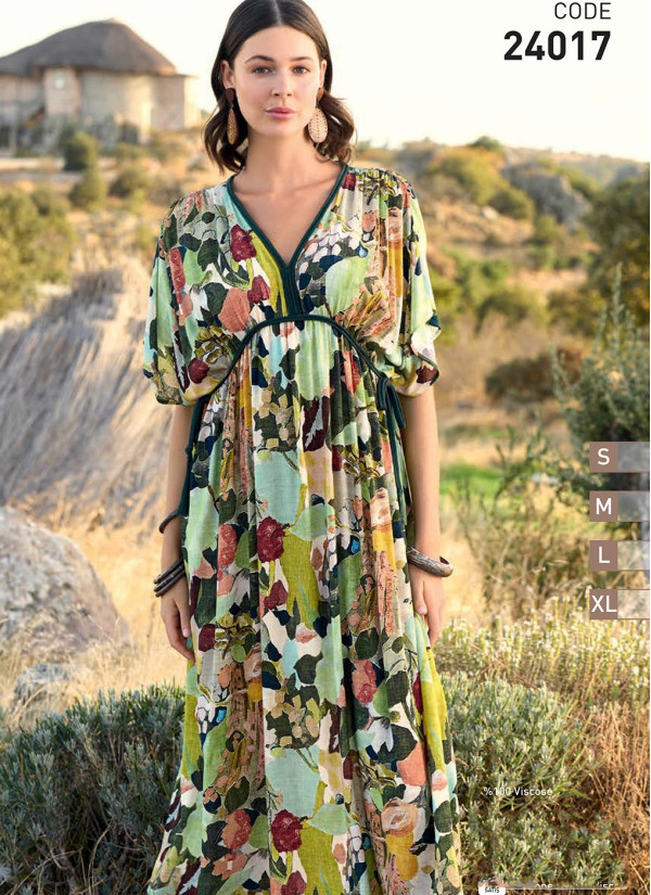 Monamise 24017 Dress (L+XL) — wholesale from Turkey