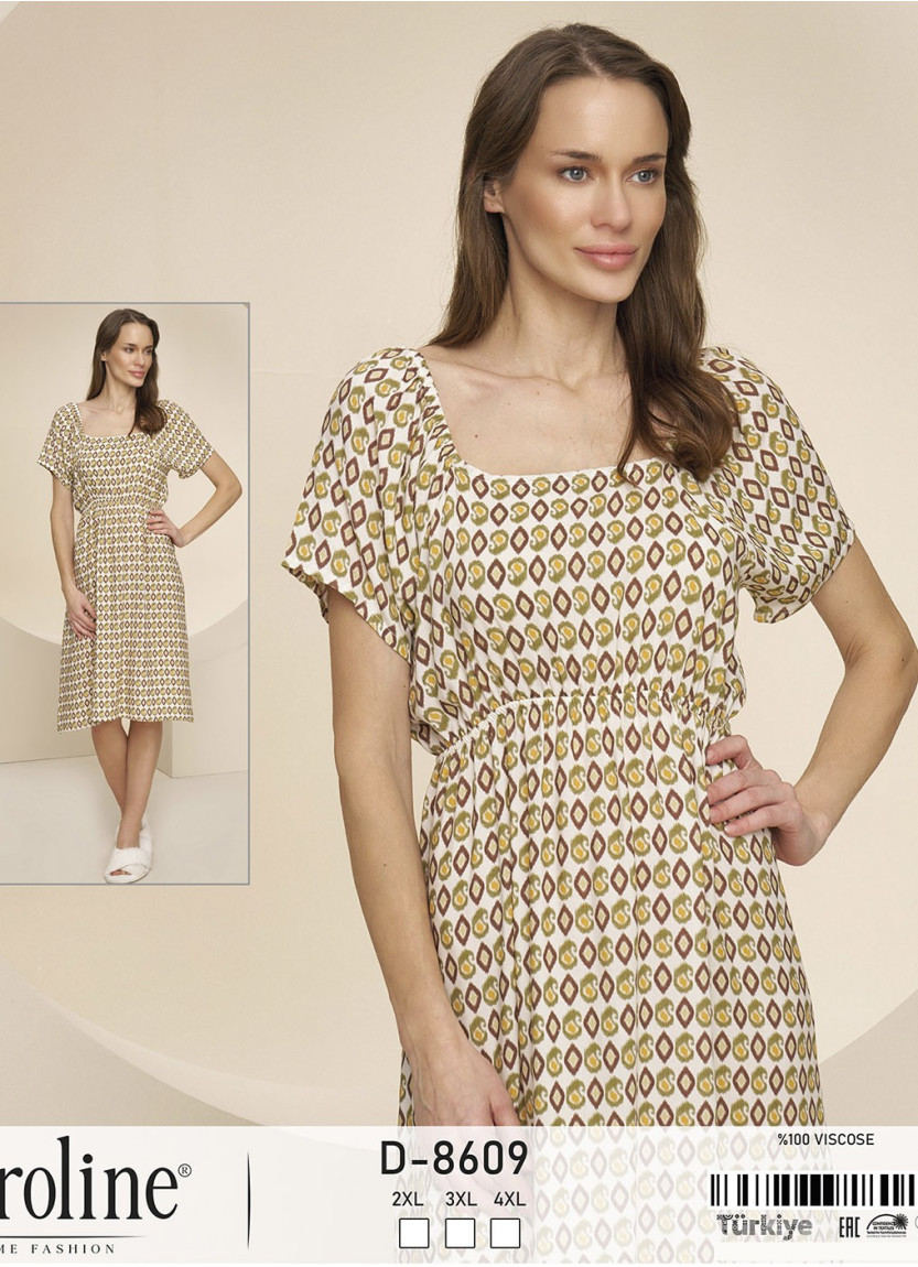 Caroline D-8609 Dress (2XL+3XL+4XL) — wholesale from Turkey